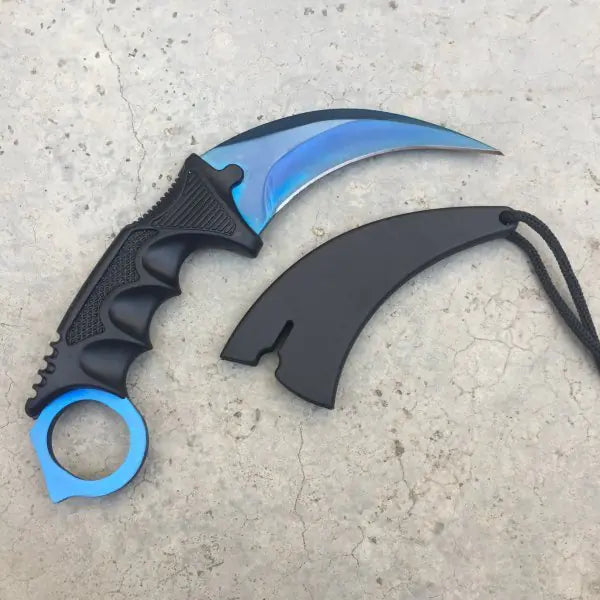 Cuchillo Karambit de juego real