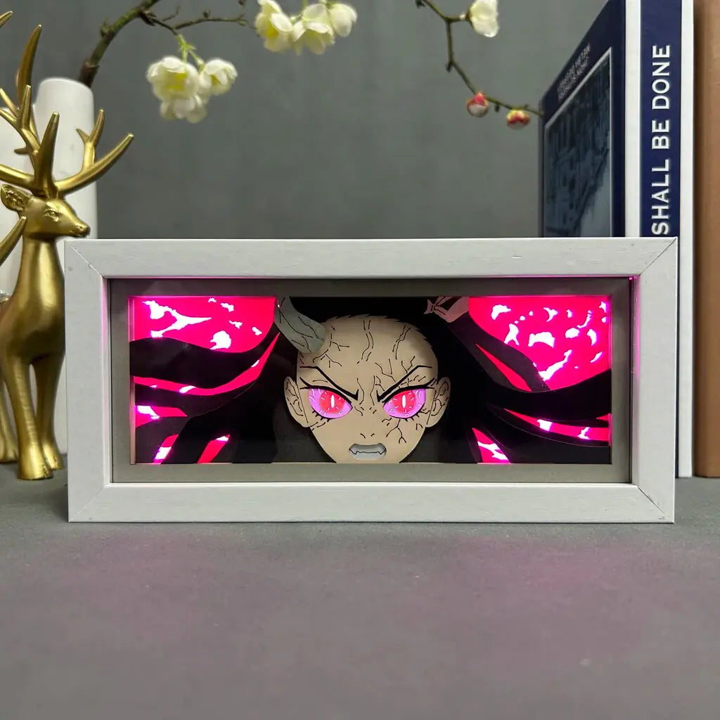 Kimetsu No Yaiba para decoración del hogar Lámpara de mesa Manga