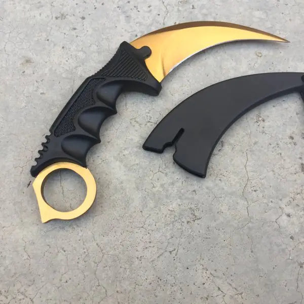 Cuchillo Karambit de juego real