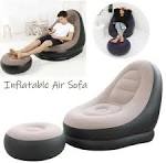 Sofá Relax  Silla Inflable con  Reposa Pies