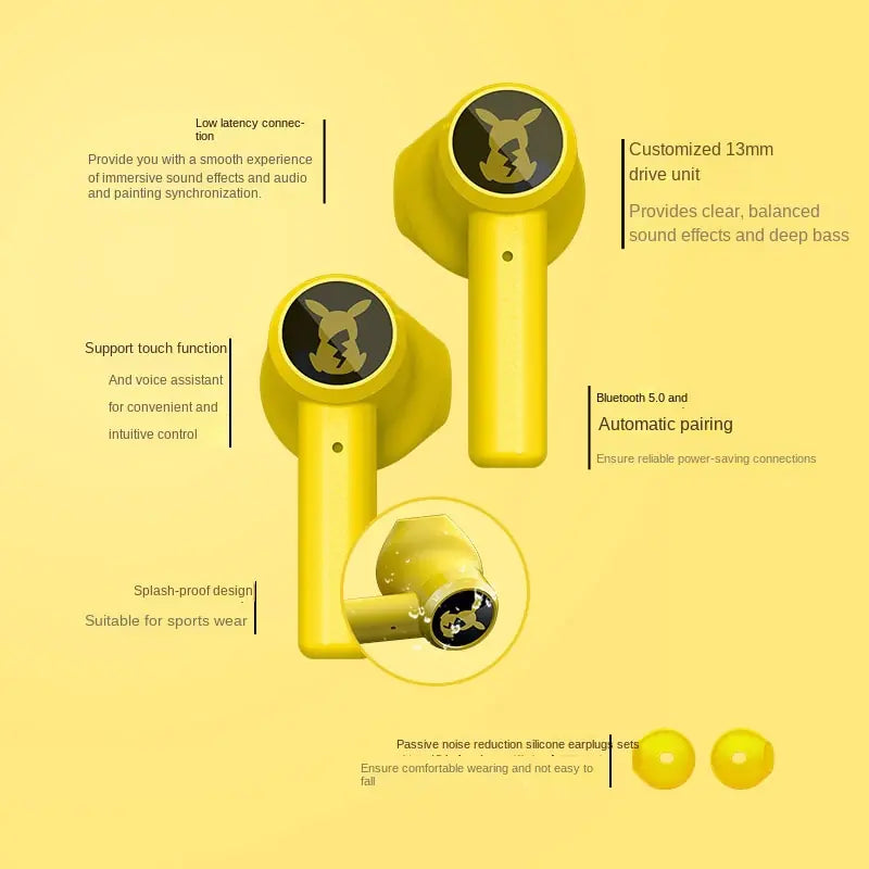 Auriculares Pokémon Pikachu Razer